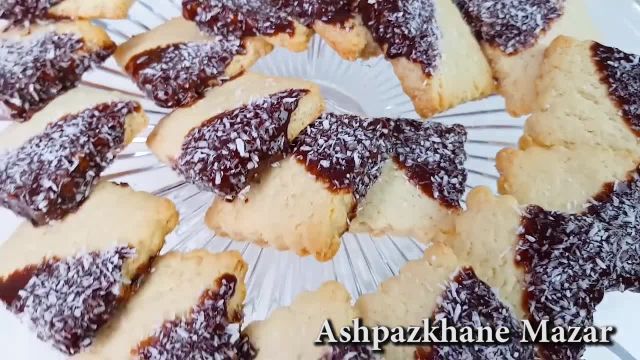 آموزش کلچه ناریالی افغانی یا کوکی نارگیلی خوشمزه و مخصوص