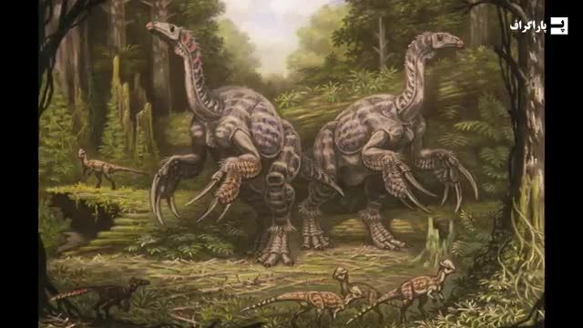 ترسناک ترین دایناسورهای تاریخ را در این ویدیو ببینید!