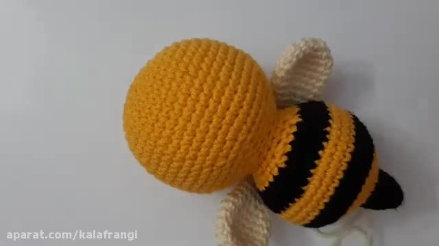 آموزش بافت زنبور عسل با قلاب | قلاب بافی زنبور عسل