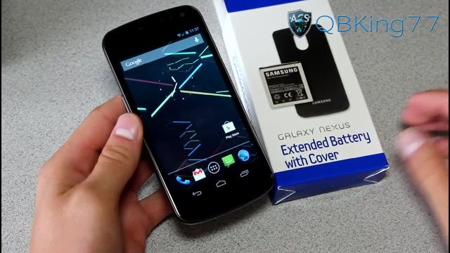 آنباکس و بررسی باتری افزایش یافته Samsung Galaxy Nexus 2100 mAh با کاور