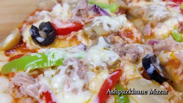 آموزش پیتزا بدون داش خوشمزه و مخصوص به سبک افغانی