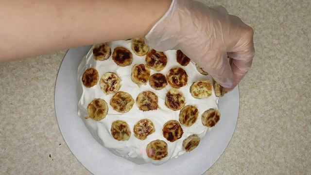 طرز تهیه کیک کوکی موزی خیس به روش خانگی