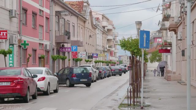 تربینجه، بوسنی و هرزگوین | ویدیوی زندگی شهری با صداهای واقعی شهر