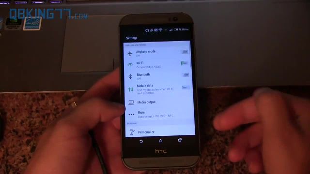 چگونه HTC One M8 را با فایرواتر خاموش کنیم