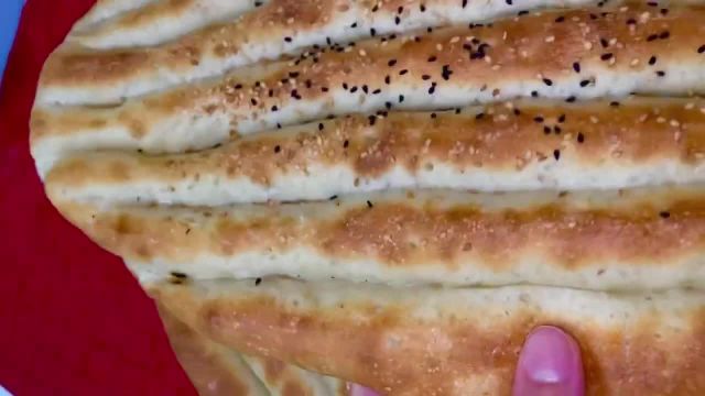 روش پخت نان پنجه کش افغانی نرم و پنبه ای با دستور آسان