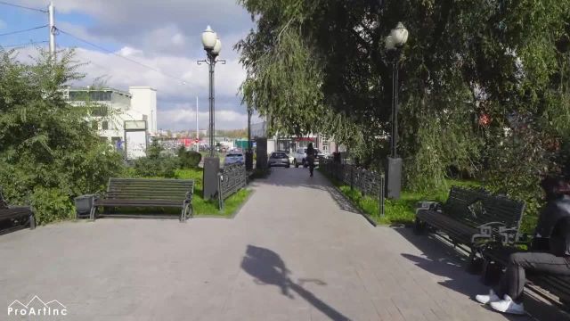پیاده‌ روی در اطراف ایرکوتسک | پیاده‌ روی در شهر صداهای واقعی شهر