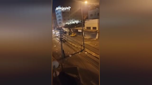ویدئو انفجار بمب در مقر نظامیان صهیونیست