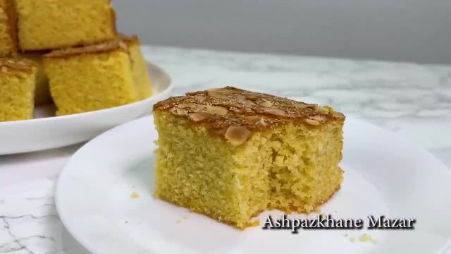 طرز تهیه کیک جواری افغانی بسیار نرم و اسفنجی با طعمی بی نظیر