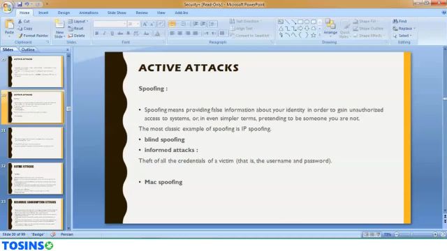 معرفی Active Attacks و انواع آن
