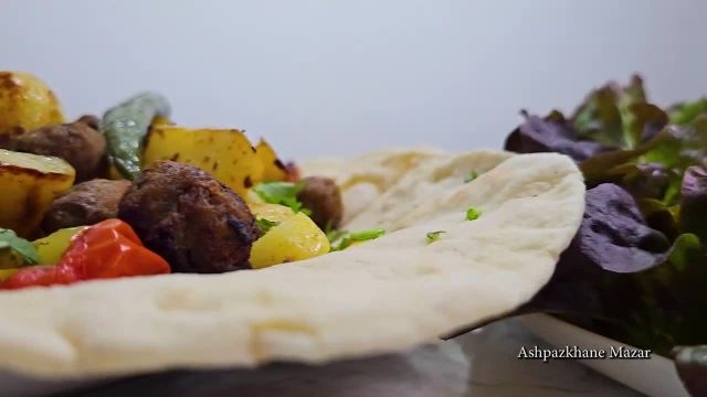 طرز تهیه کباب لقمه ای یا شامی کباب افغانی با گوشت چرخ کرده فوق العاده خوشمزه