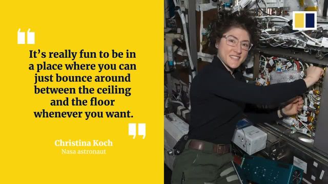 پایان طولانی‌ترین سفر فضایی یک زن فضانورد