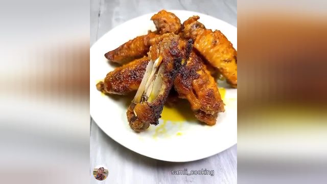 طرز تهیه بال تنوری/ how to make Grilled chicken wings