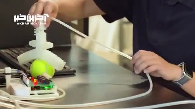این چنگک رباتیک نرم تنها از هوا برای گرفتن و رهاکردن اجسام استفاده می‌کند
