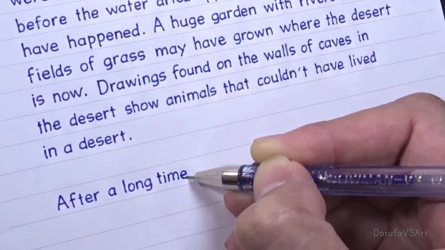دست خط زیبا در حروف چاپی | خوشنویسی انگلیسی خوش خط