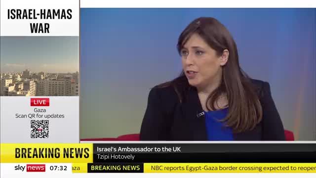 واکنش مجری سرشناس انگلیس به ادعای نبود بحران انسانی در غزه