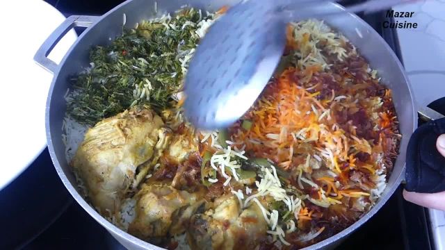 طرز تهیه بریانی مرغ بسیار لذیذ مخصوص ماه رمضان | دستور پخت بریانی هندی