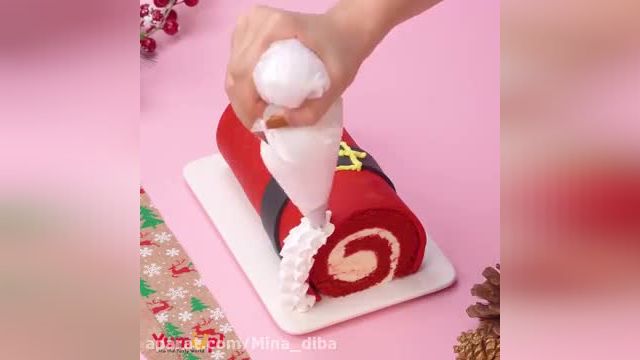 آموزش بهترین تزیینات کیک و شیرینی برای روز کریسمس