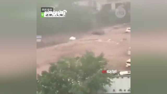 کلیپ سیل وحشتناک در چین؛ خودروها را آب برد