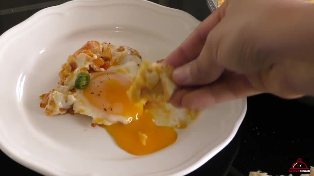 طرز تهیه تخم مرغ عسلی فوق العاده خوشمزه برای صبحانه به روش افغانی