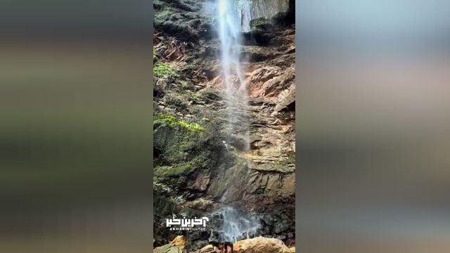 کشف کنید: آبشار زیبای اَزارک (هلی دره) در چالوس