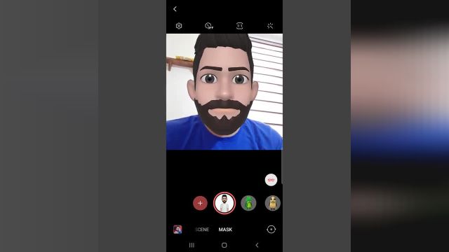 آموزش ساخت ویدیو با چهره های کارتونی در موبایل