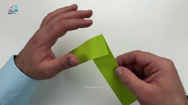 چگونه یک پرنده کاغذی متعادل بسازیم؟ کاردستی با کاغذ