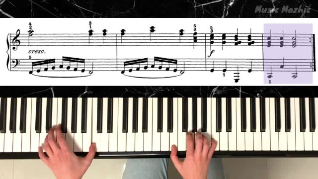 آموزش پیانو سطح متوسط | دولاچنگ های تمیز با اتود چرنی 33