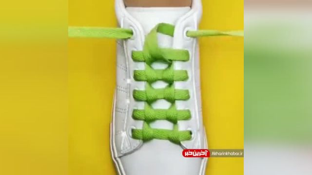 کلیپ بستن بند کفش اسپرت | آموزش بستن بند کفش حرفه ای