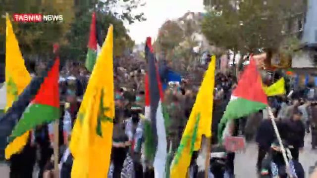 تجمع مردم کردستان علیه جنایات اسرائیل