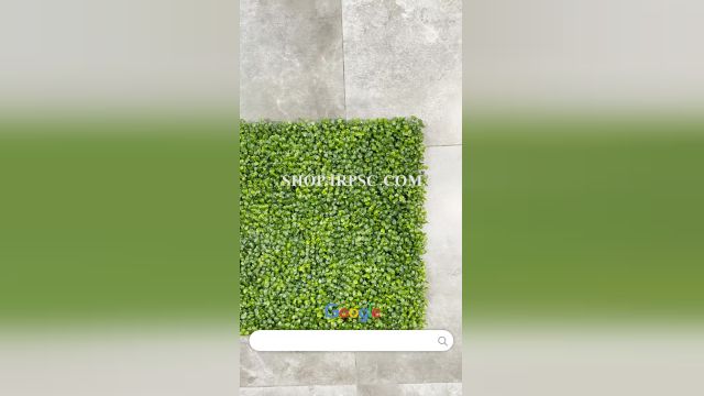 لیست پنل دیوار سبز مصنوعی مدل شبدر برگ ریز در دو سایز پخش از فروشگاه ملی