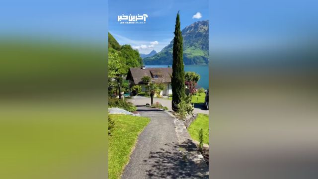 چشم‌انداز زیبا و جذاب از طبیعت سوییس