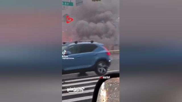 تصاویری از انفجار در شبکه فاضلاب نیویورک را ببینید