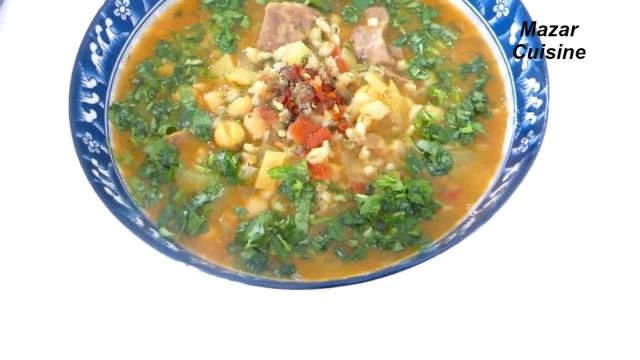 طرز تهیه سوپ جو با گوشت در ماه رمضان مخصوص افطار