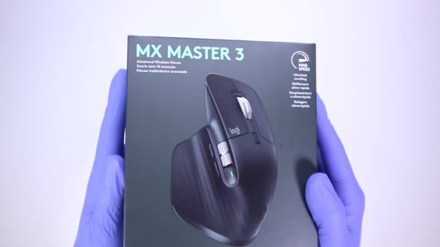 آنباکس ماوس بی سیم Logitech MX Master 3