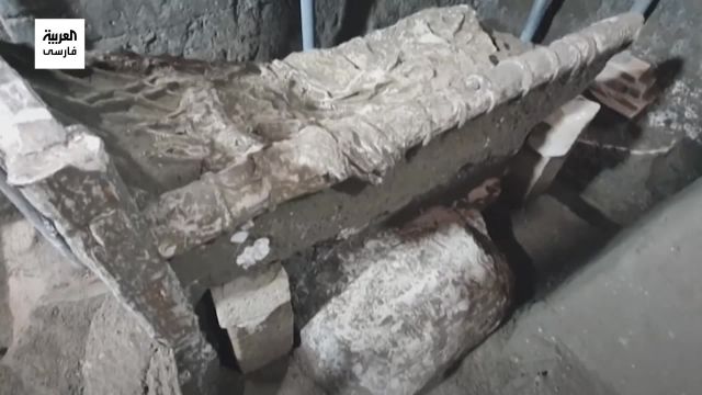 کشف اتاق خواب 2 هزار ساله در پمپئی ایتالیا