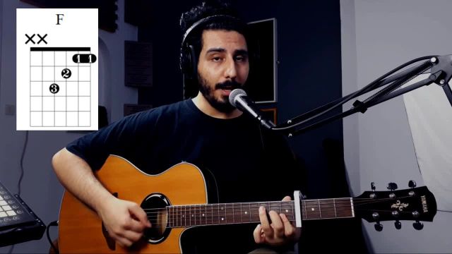 آموزش گیتار | آکورد آهنگ بهتر از منه از علی یاسینی