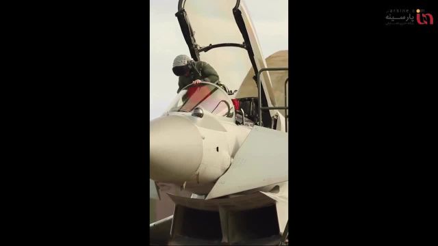 پرواز جنگنده یوروفایتر تایفون | ویدیو