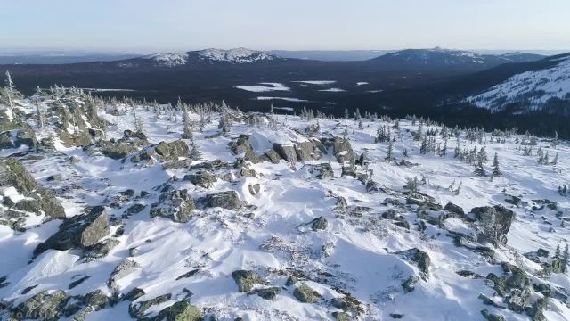 فیلم هوایی از کوه ایرمل، روسیه | فیلم 1 ساعته پهپاد همراه با موسیقی