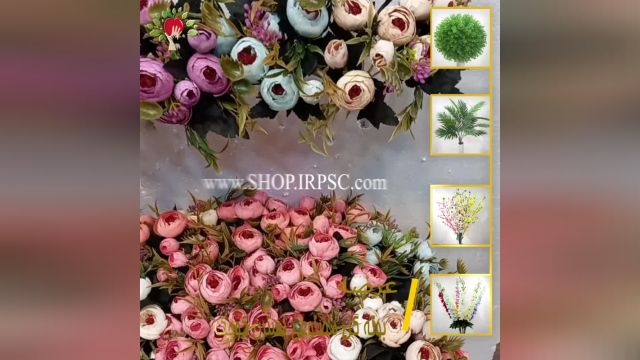 لیست بوته گل مصنوعی نسترن کوچک | فروشگاه ملی