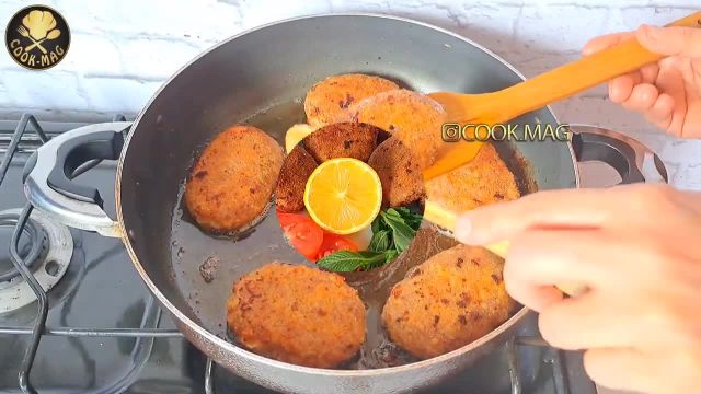 طرز تهیه کتلت کادین بودو ترکیه بدون سیب زمینی در منزل