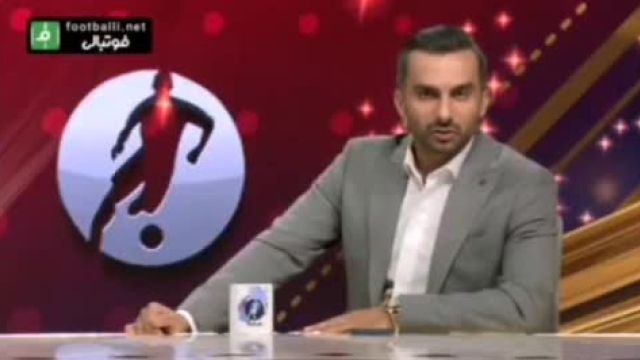 حمله محمدحسین میثاقی به مهدی تاج روی آنتن زنده تلویزیون | ببینید