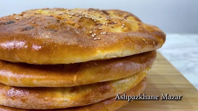 طرز تهیه نان کچالو دار فوق العاده نرم و خوشمزه به روش افغان ها