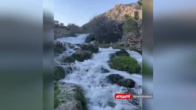 کلیپ طبیعت ایران || آبشار آرپناه در استان خوزستان