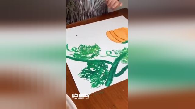 ایده ساده و کاربردی برای آموزش نقاشی به کودک