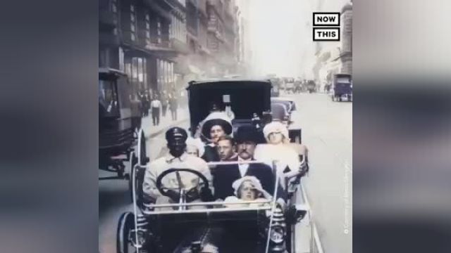 ویدیوی ناب از نیویورک در سال 1911