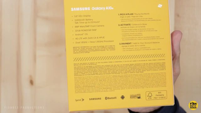 آنباکس و بررسی بررسی Samsung Galaxy A10e