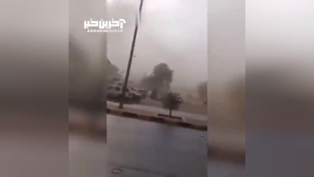 خسارت طوفان به منازل در کویت
