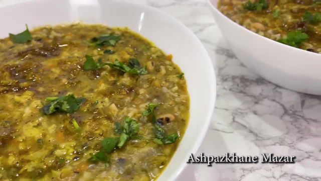 طرز پخت سوپ یا آش قاشقی افغانی خوشمزه و لعابدار