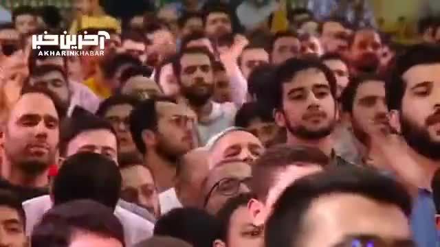 مولودی خوانی محمود کریمی در شب ولادت حضرت زینب (س)