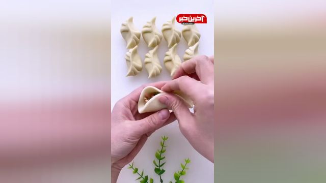 آموزش بستن بقچه خمیر شیک و ساده | ویدیو